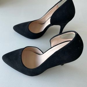 Spring black high heels size35